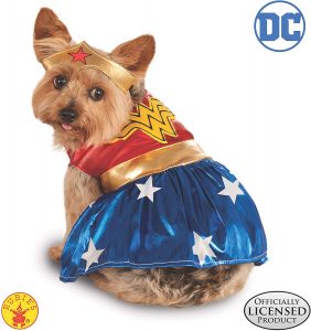 Wonder Woman Dog Costume